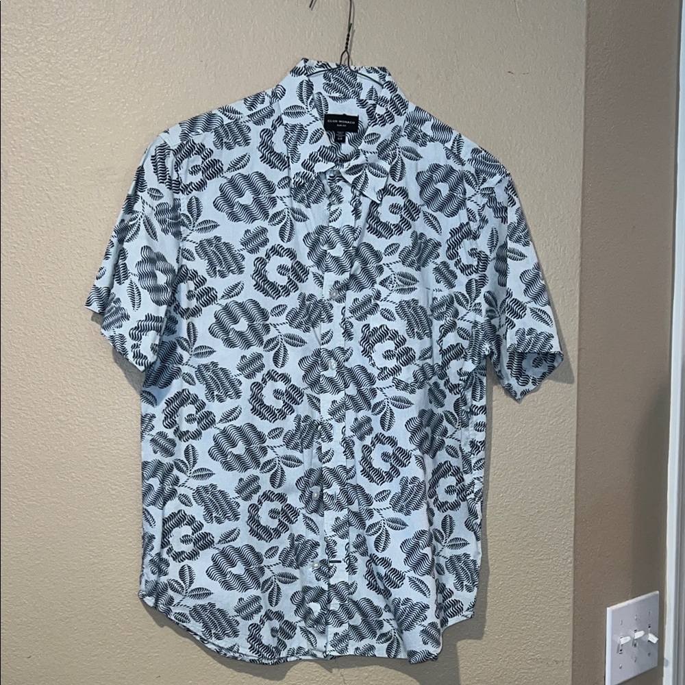 Club Monaco Floral Men's Shirt
